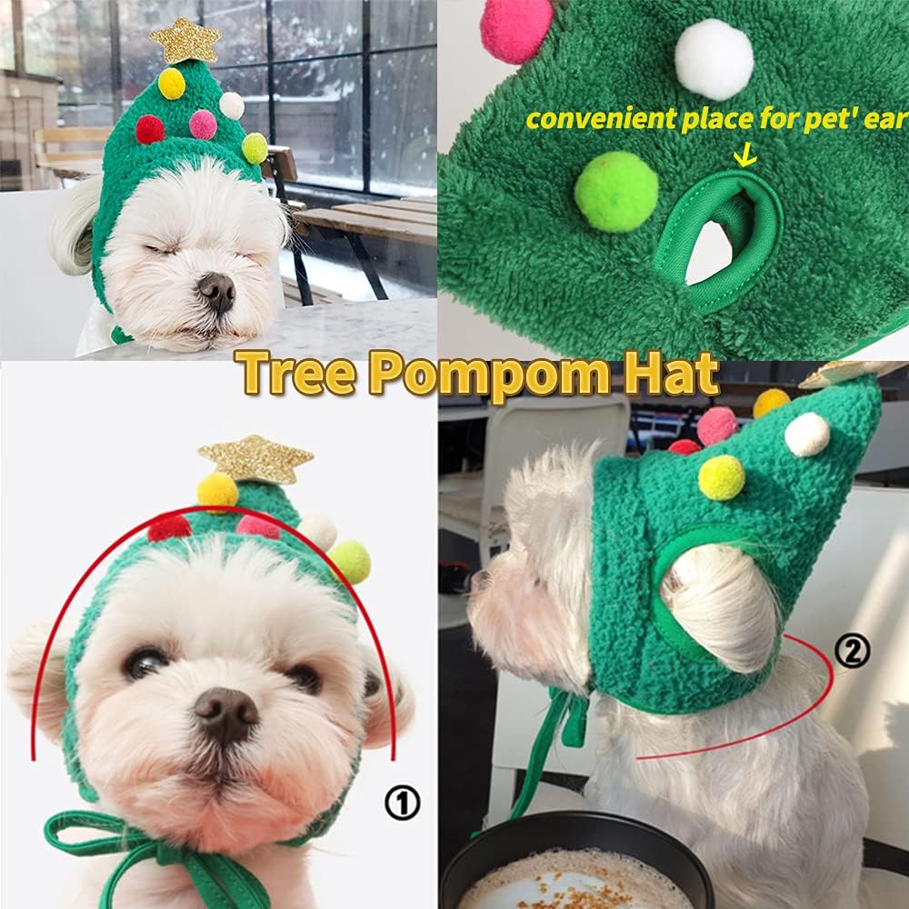 PAWsome Holiday Pet Hat Set