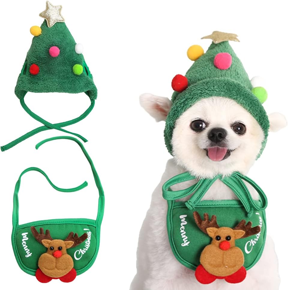 PAWsome Holiday Pet Hat Set