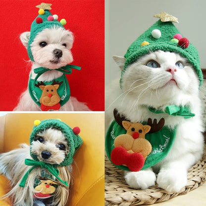 PAWsome Holiday Pet Hat Set