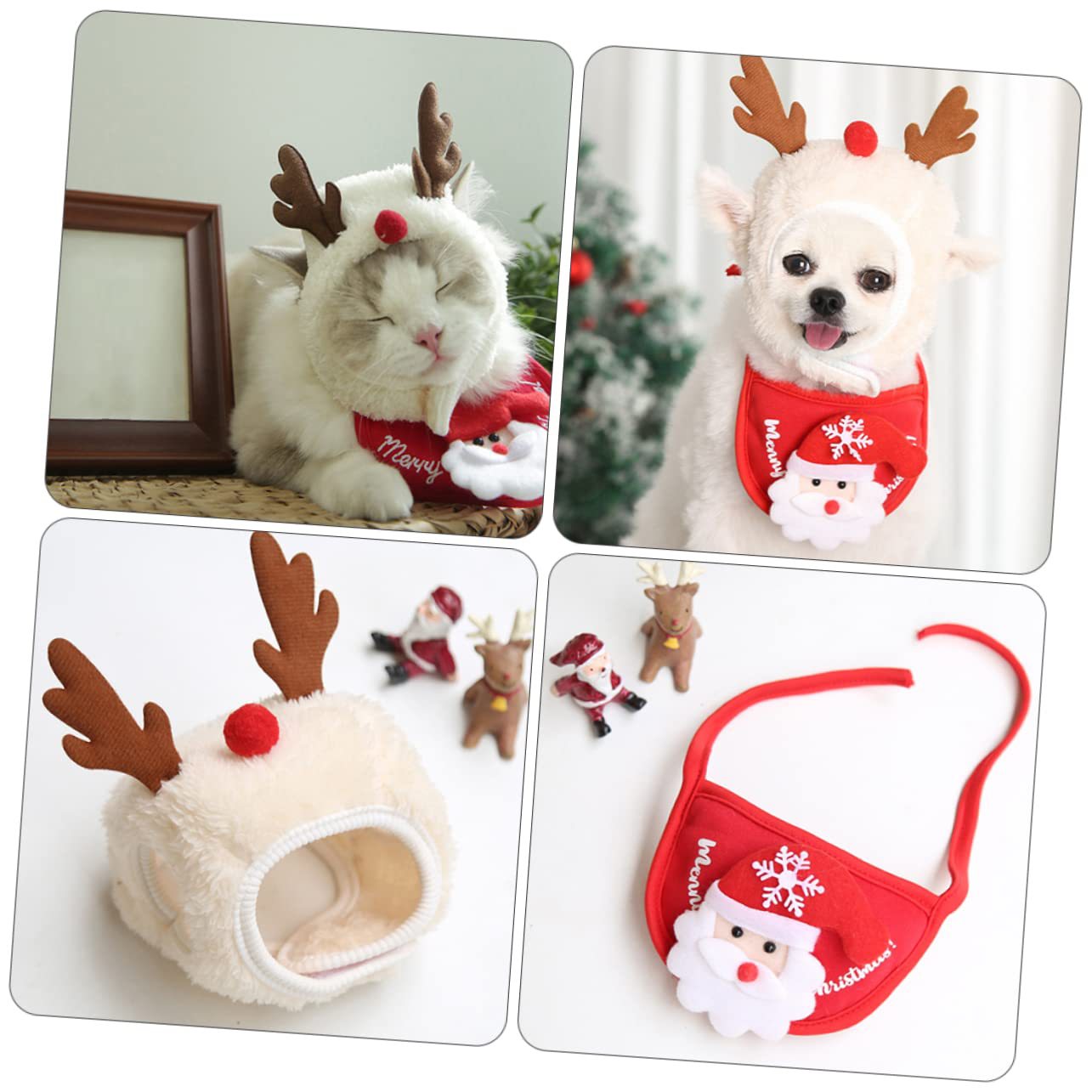 PAWsome Holiday Pet Hat Set